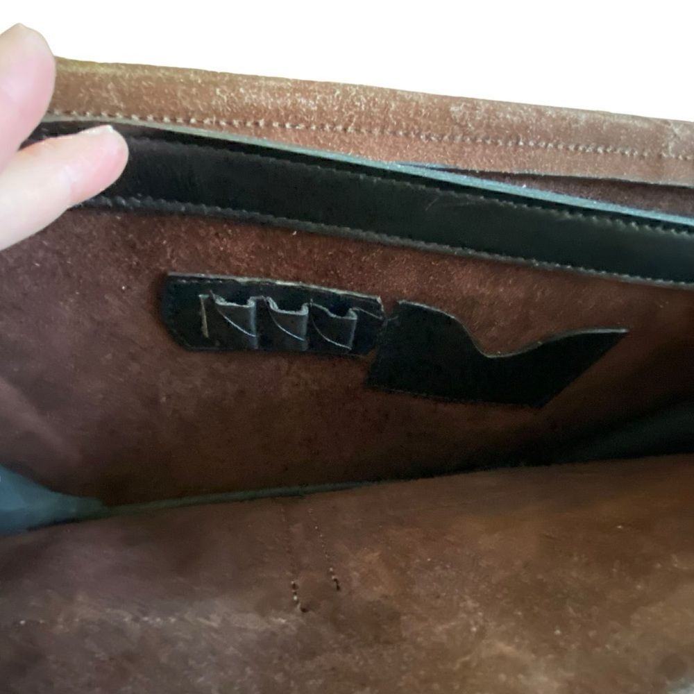 Handmade Mexican Leather Briefcase - Picture 6 of 15